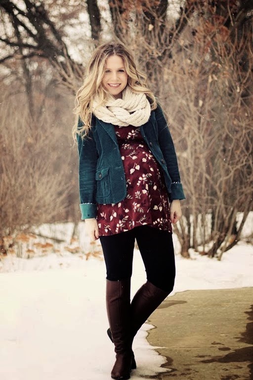 Plaid & Pearls Dressing Your Bump